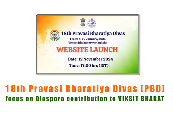 18th PBD focus on Diaspora contribution to VIKSIT BHARAT